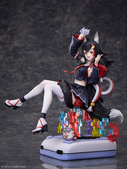 Ookami Mio hololive figure – upper body sculpt detail