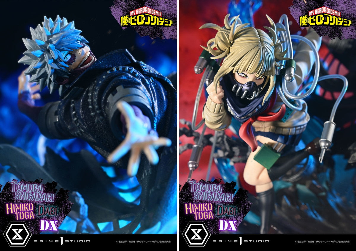Tomura Shigaraki, Dabi & Himiko Toga My Hero Academia figure – included base detail