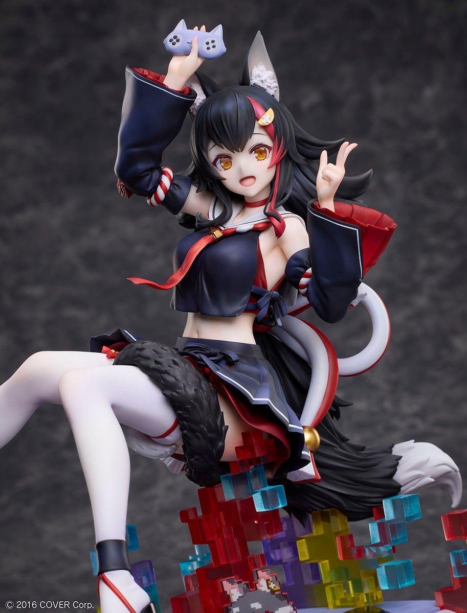 Ookami Mio hololive figure – lower body sculpt detail