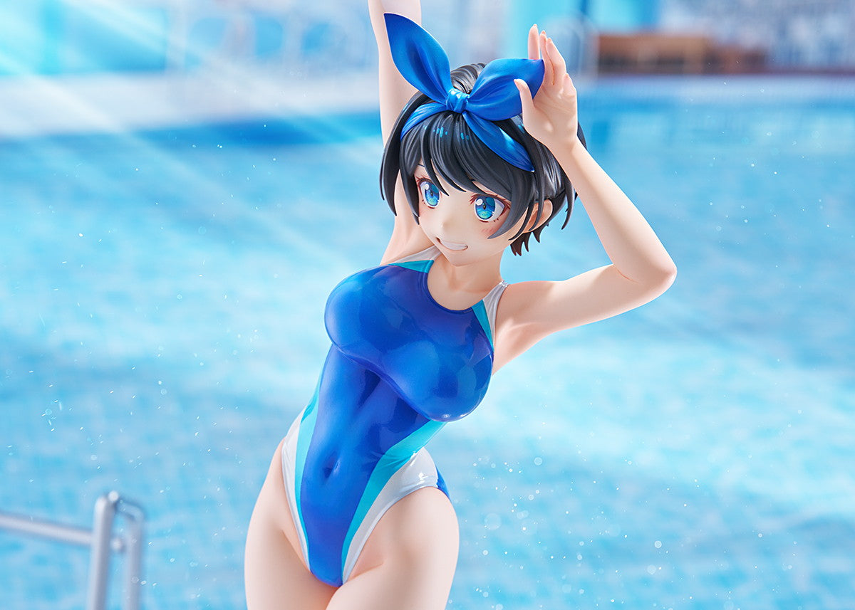 Ruka Sarashina Rent-A-Girlfriend figure – lower body sculpt detail