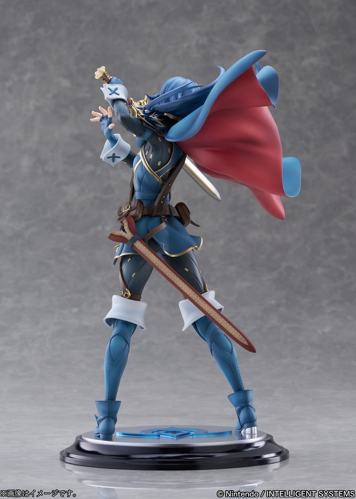 Lucina Fire Emblem Awakening figure – lower body sculpt detail