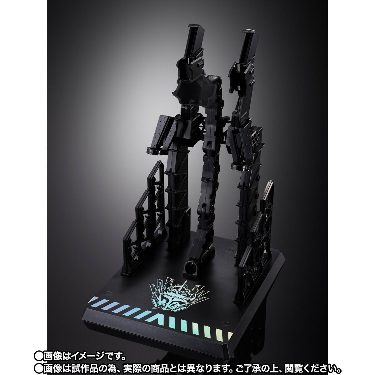 Evangelion Unit-00 Evangelion figure – lower body sculpt detail