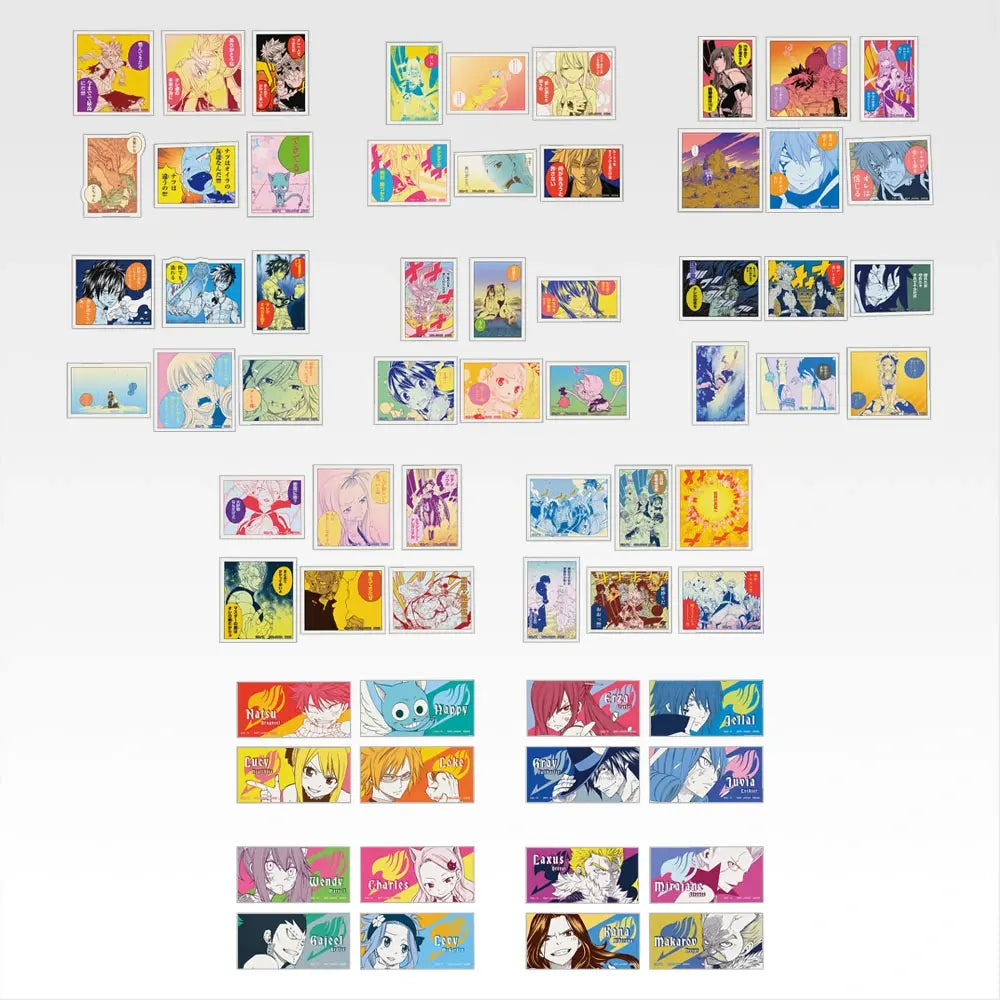 Fairy Tail Ichiban Kuji G Prize sticker assortment by BANDAI SPIRITS