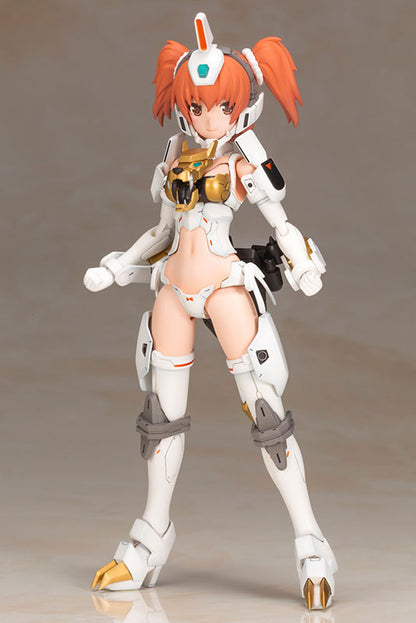 Cross Frame Girl GaoGaiGar model kit, three-quarter view