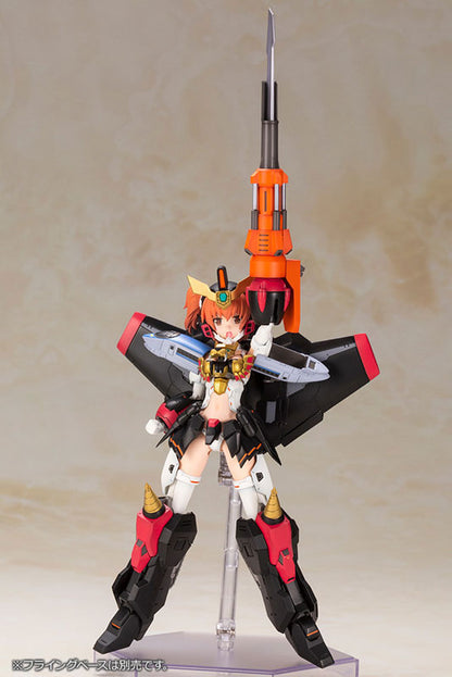 Cross Frame Girl GaoGaiGar model kit, profile view