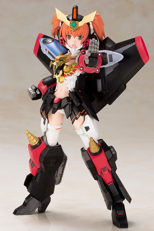 Cross Frame Girl GaoGaiGar model kit, hand and prop detail