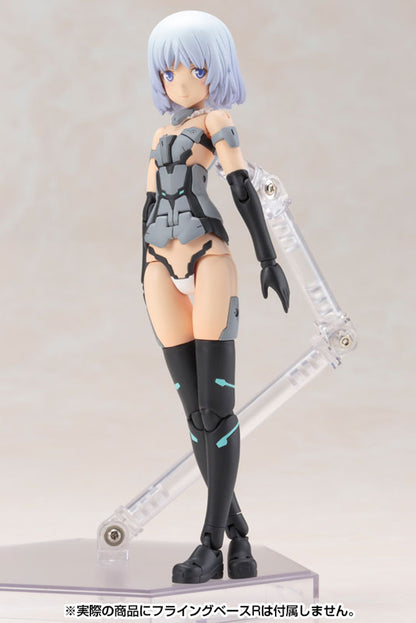 Frame Arms Girl Materia model kit, left side view
