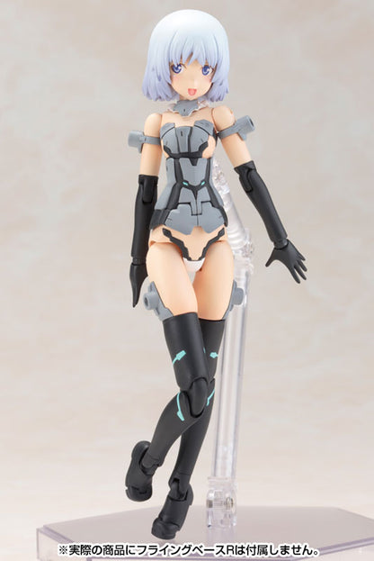 Frame Arms Girl Materia model kit, arm and thigh armor swapped for 3mm joint parts