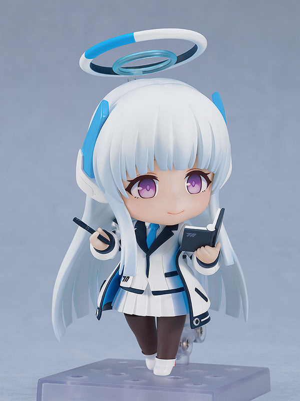 Nendoroid Blue Archive Noa, posed with pistol accessory