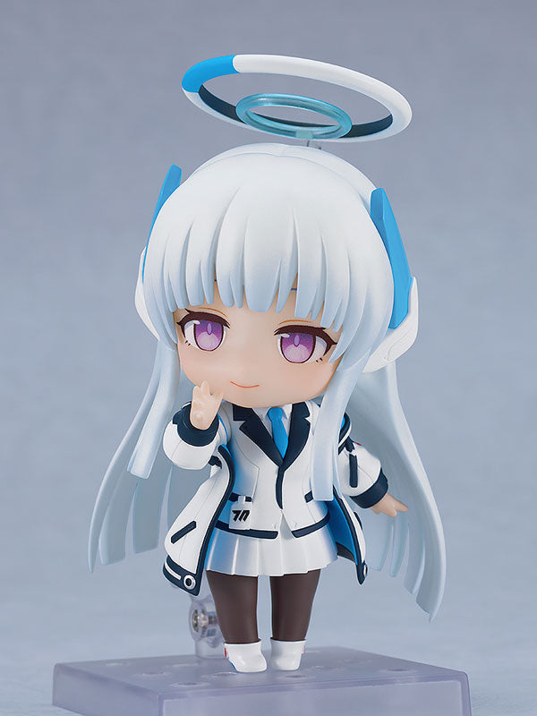 Nendoroid Blue Archive Noa, posed with notebook and pen accessories