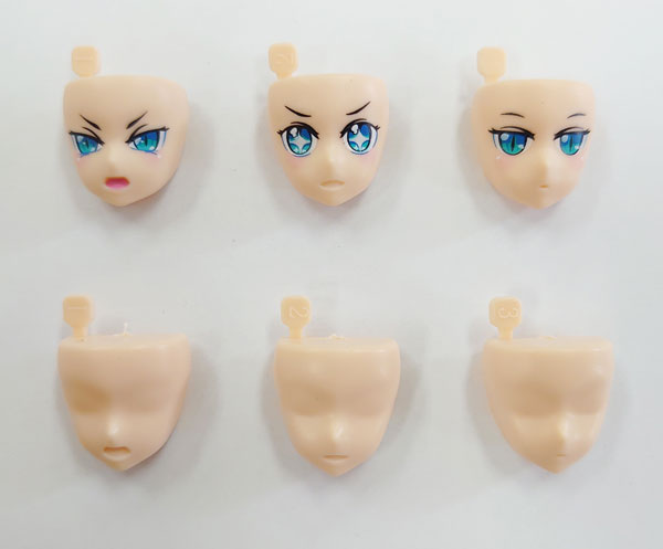 ATK Girl Four Symbols Byakko 1/12 model kit, face close-up