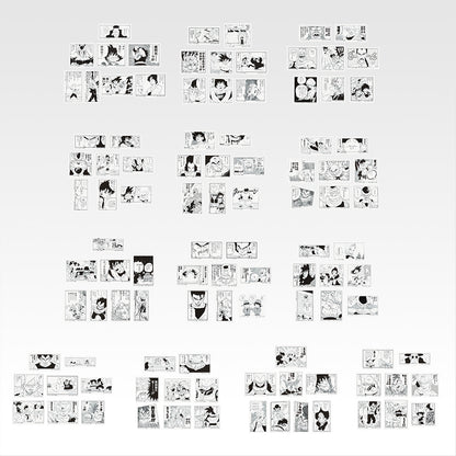 DRAGON BALL Ichiban Kuji I Prize: Manga Panel Sticker Collection