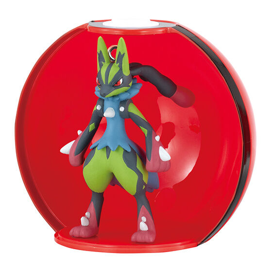 Pokémon Gashatto Collect 04 Mega Lucario (Yellow Ver.)
