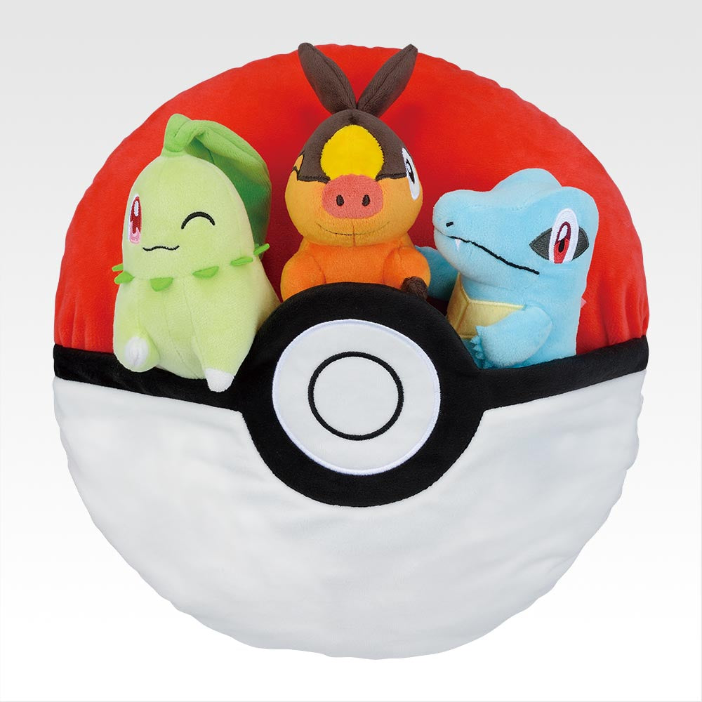 2025 Pokémon Collection Lottery – “Let’s Go for a Walk!” Prize A: Plush Cushion with Game Design