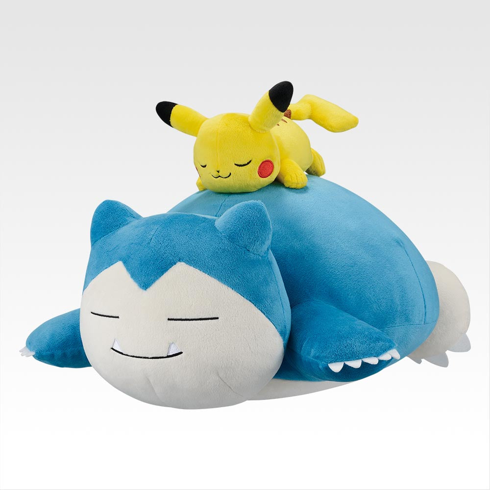 2025 Pokémon Collection Lottery – “Let’s Go for a Walk!” Prize B: Snorlax & Pikachu Plush