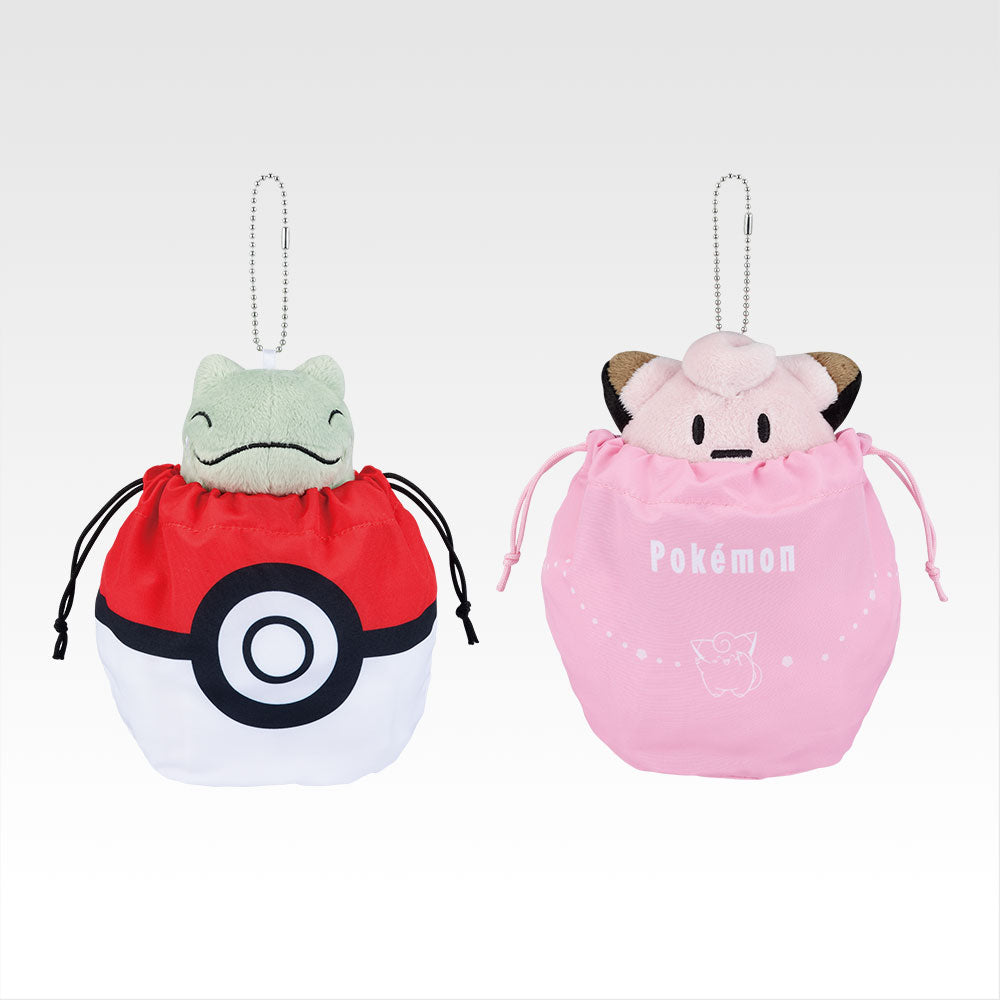 2025 Pokémon Collection Lottery – “Let’s Go for a Walk!” Prize E: Mascot with Drawstring Pouch
