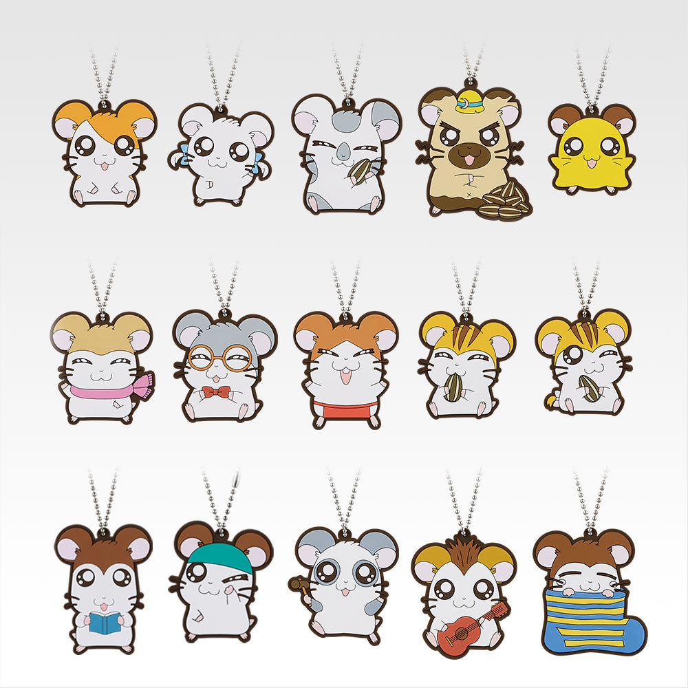 Hamtaro: “Hamutans Are Here!” Prize K: Hamutans Rubber Charm Collection
