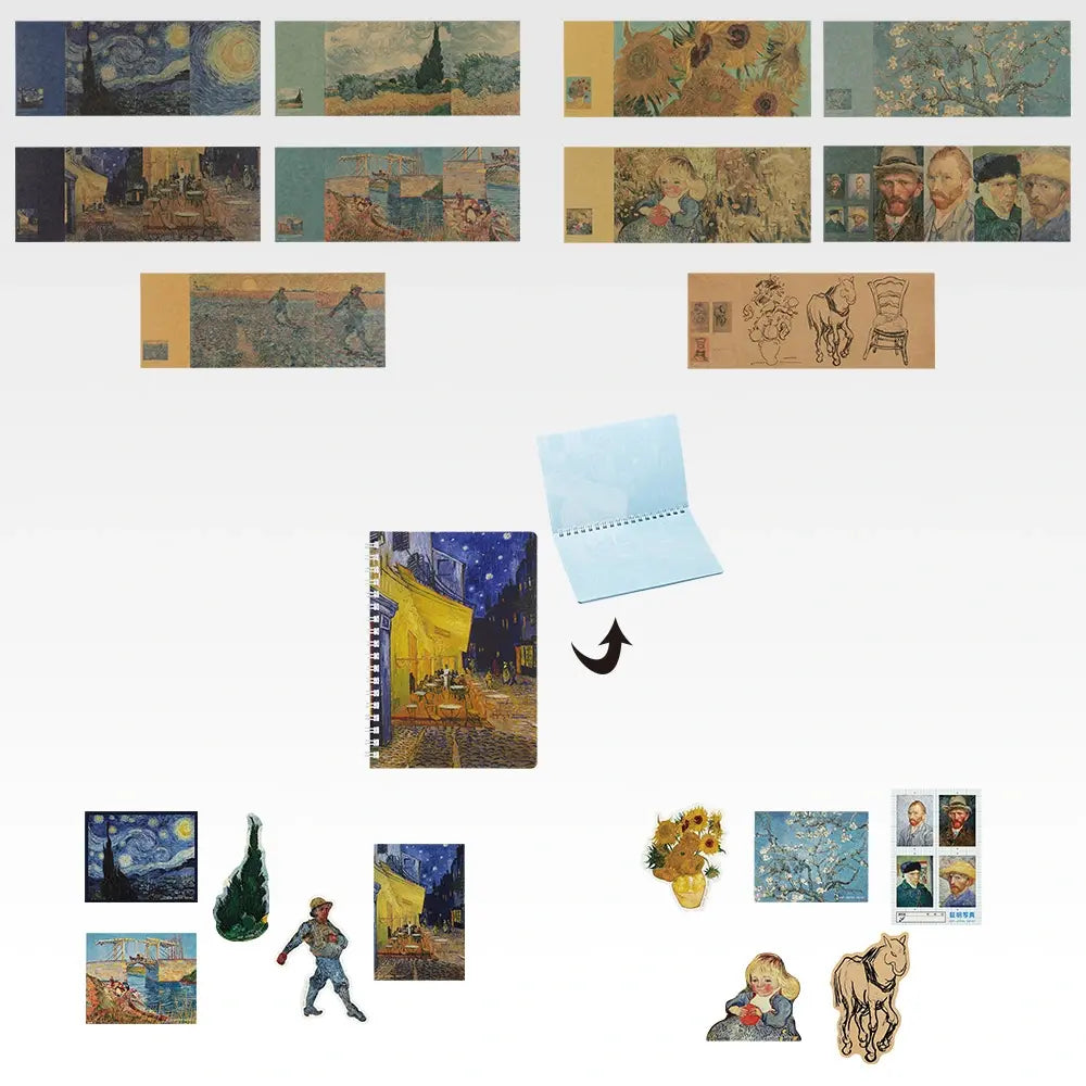 Vincent van Gogh Ichiban Kuji - I Prize: Stationery assortment