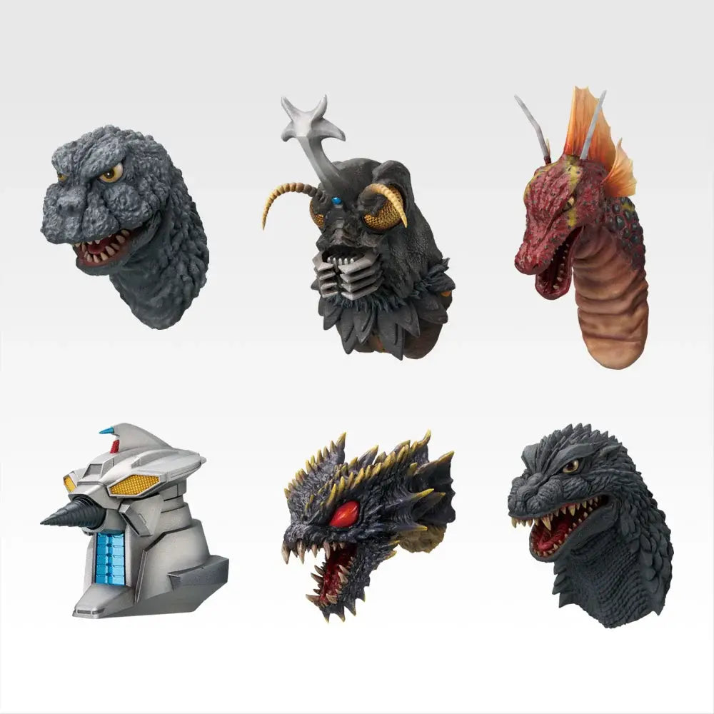 Godzilla Scariest Kaiju King Chronicle Ichiban Kuji - G Prize: Monster head magnet