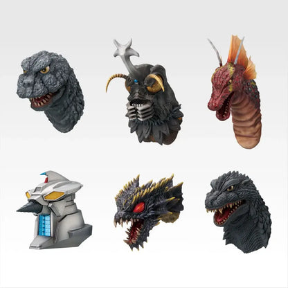 Godzilla Scariest Kaiju King Chronicle Ichiban Kuji - G Prize: Monster head magnet