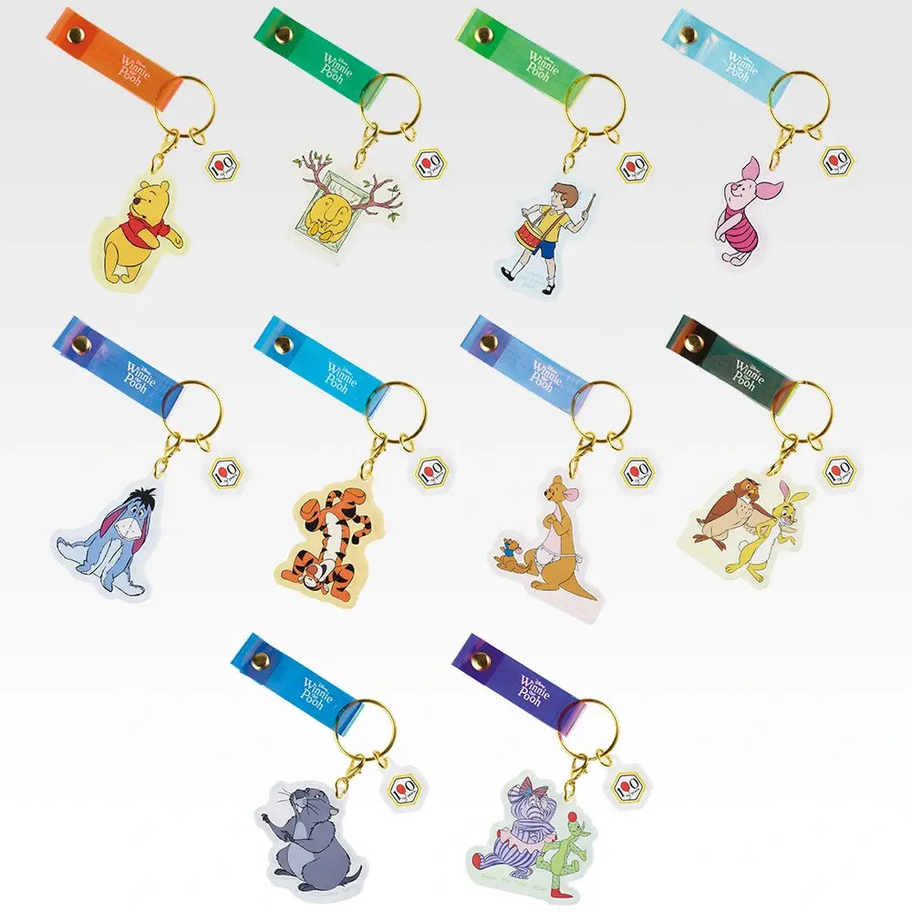 Winnie the Pooh 100th Anniversary Ichiban Kuji K Prize, 100 Acre Wood flake stickers