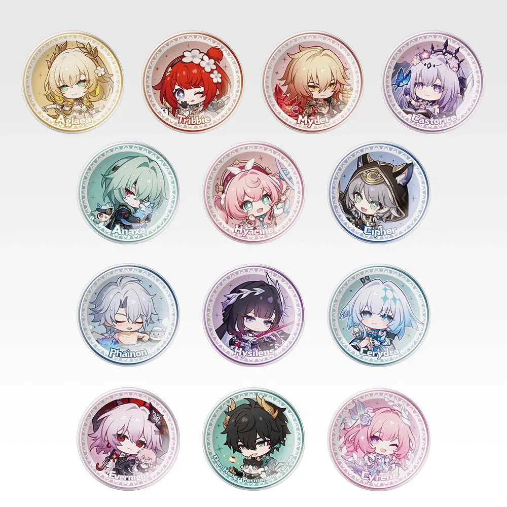Honkai: Star Rail Ichiban Kuji Vol.3 Plate prize, overhead view
