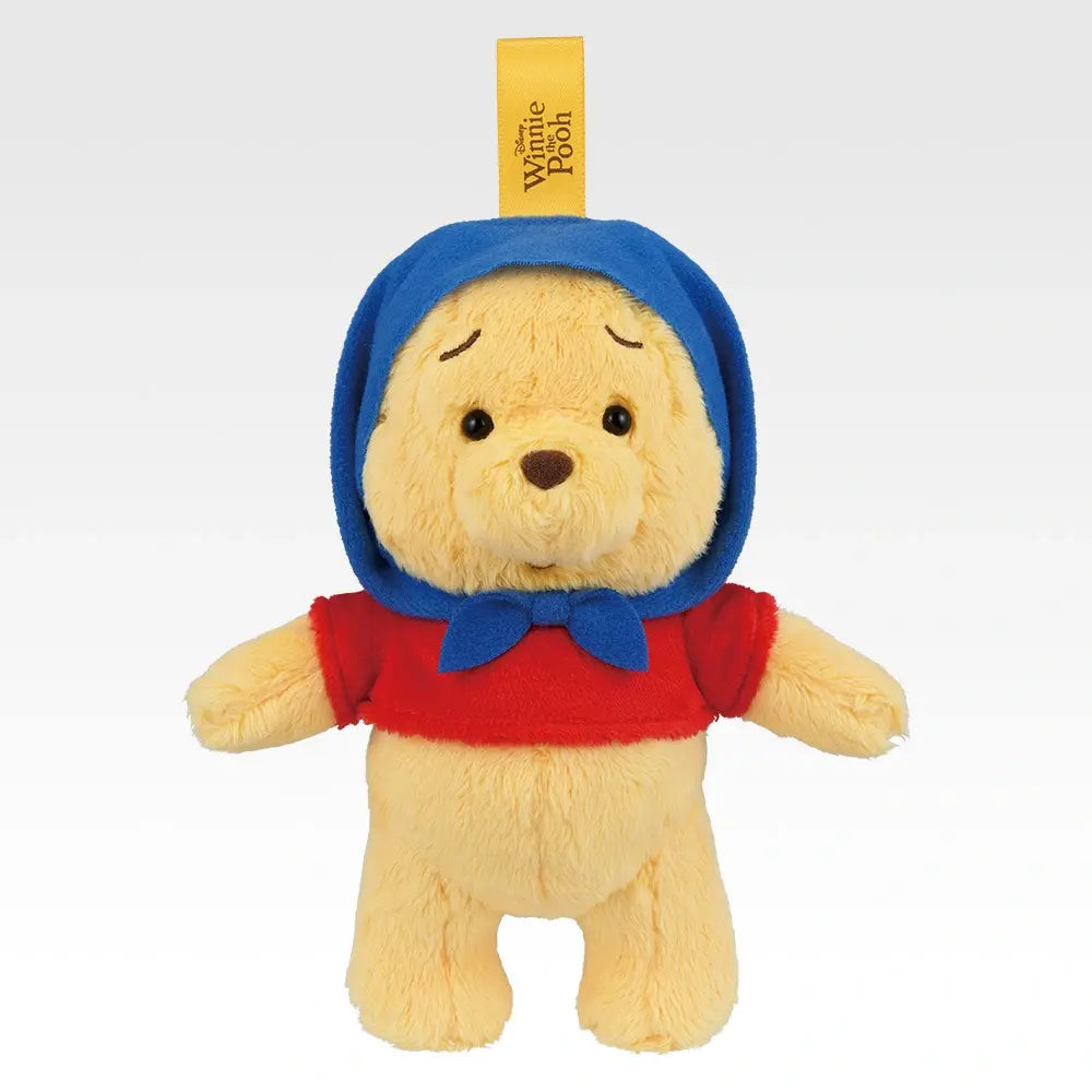 Winnie the Pooh 100th Anniversary Ichiban Kuji C Prize, Pooh plush-style flocky figure