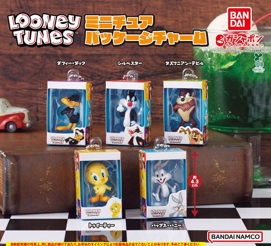 Looney Tunes Miniature Package Charm gashapon by Bandai, full lineup