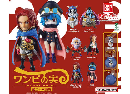 ONE PIECE Wanpi no Mi Vol. 26 gashapon capsule toy by Bandai, full lineup of all 6 types