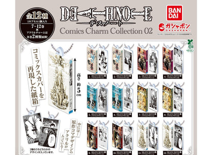 DEATH NOTE Comics Charm Collection 02 gashapon by Bandai, full lineup of the 12 charm types