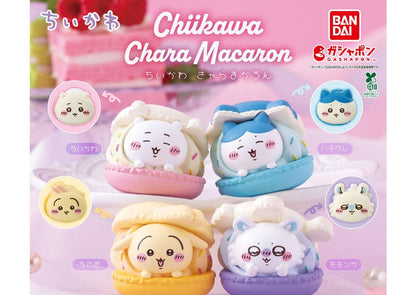 Chiikawa Chara Macaron gashapon - full lineup of all four designs