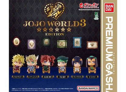 JoJo's Bizarre Adventure Capsule Figure Collection JOJO WORLD 3 EDITION gashapon by Bandai, full lineup