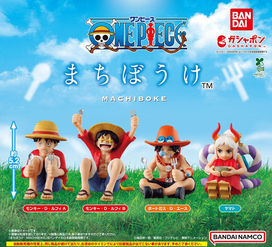 ONE PIECE Machibouke gashapon by Bandai, full figure lineup