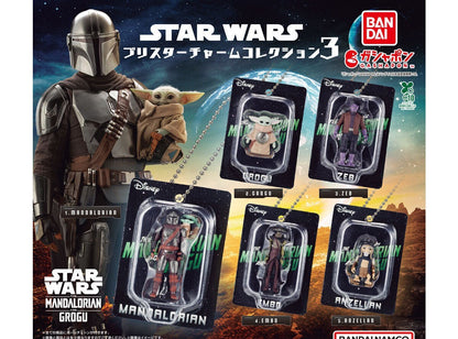 Star Wars Blister Charm Collection 3 gashapon - full lineup of all five designs