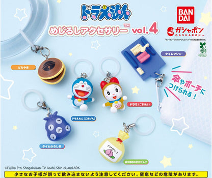 Doraemon marker charms vol.4 - full lineup of all six clear-color designs