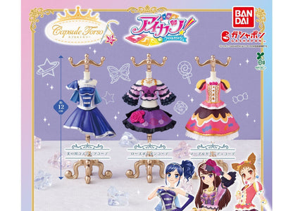 Aikatsu! Capsule Torso 2 gashapon by Bandai, full lineup of all 3 types