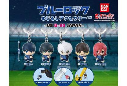 Blue Lock marker charm VS U-20 Japan gashapon - full lineup of all five designs