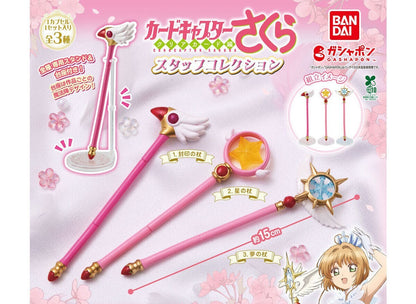 Cardcaptor Sakura Staff Collection gashapon by Bandai, full lineup of all 3 staff types