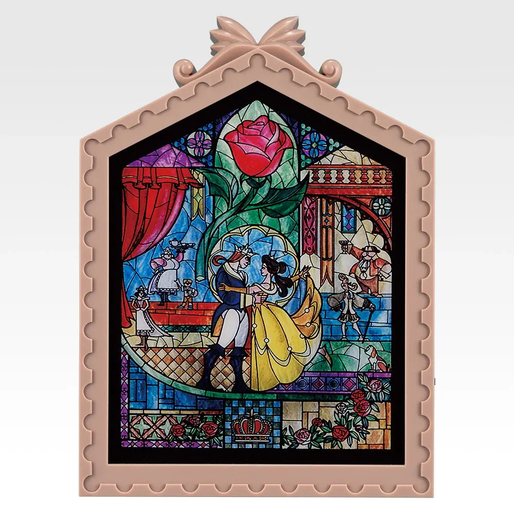 Disney Princess Ichiban Kuji Enchanted Glow Last One Prize stained glass-style light