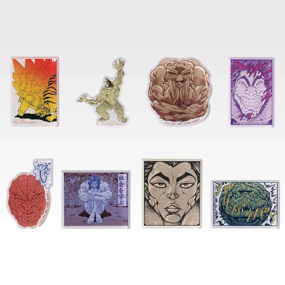 Baki The Huge Pulse Ichiban Kuji - I Prize: Acrylic magnet