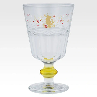 Disney Princess Ichiban Kuji Enchanted Glow D Prize Belle goblet-style glass