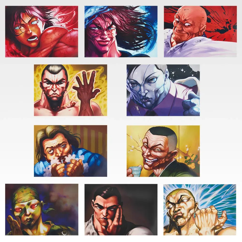 Baki The Huge Pulse Ichiban Kuji - F Prize: Clear poster