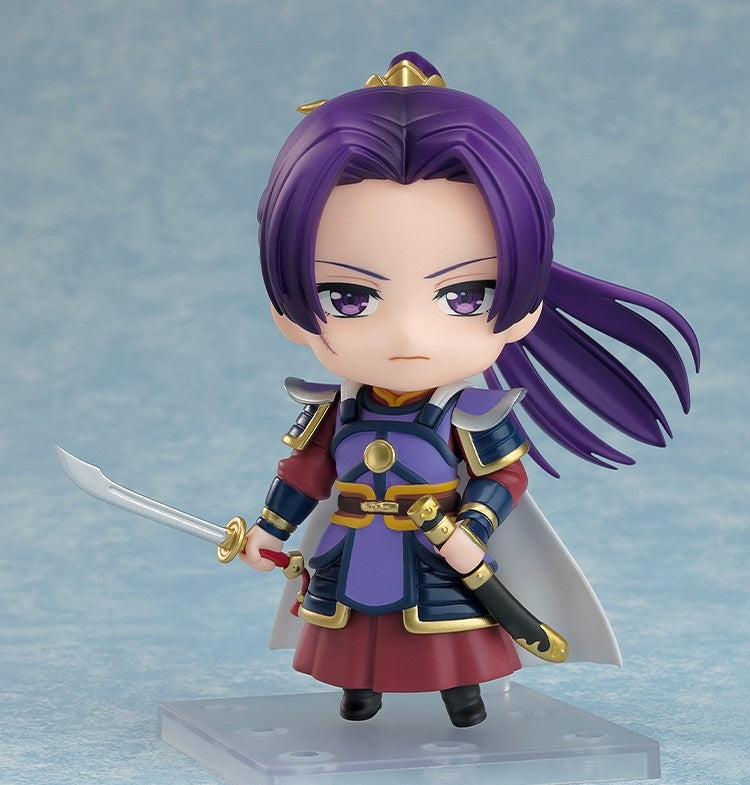 Jinshi The Apothecary Diaries Nendoroid in ponytailed armor by Good Smile Company, front view