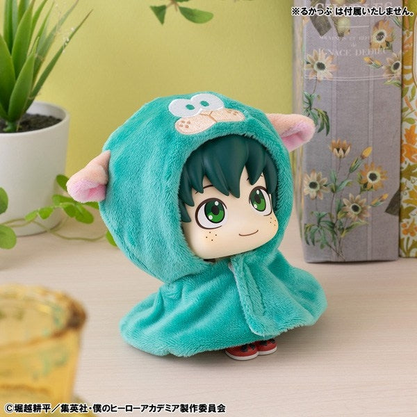 Rukacup Poncho My Hero Academia Deku Sleep figure, close-up detail