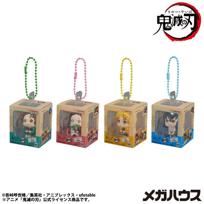 Demon Slayer Lookup Miniature Collection mini figures by MegaHouse, full lineup of 4