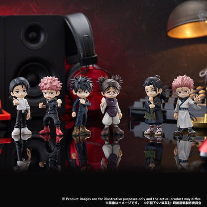 Jujutsu Kaisen PalVerse trading figure box by Bushiroad Creative, full 6-type lineup