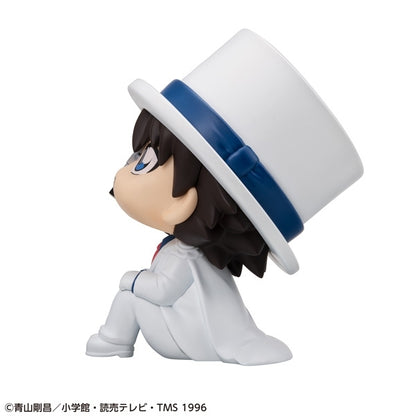 Lukacup Kaito Kid figure, close-up detail of cape and accessories