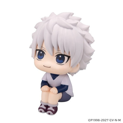 Killua Zoldyck Rukacup figure, rear view